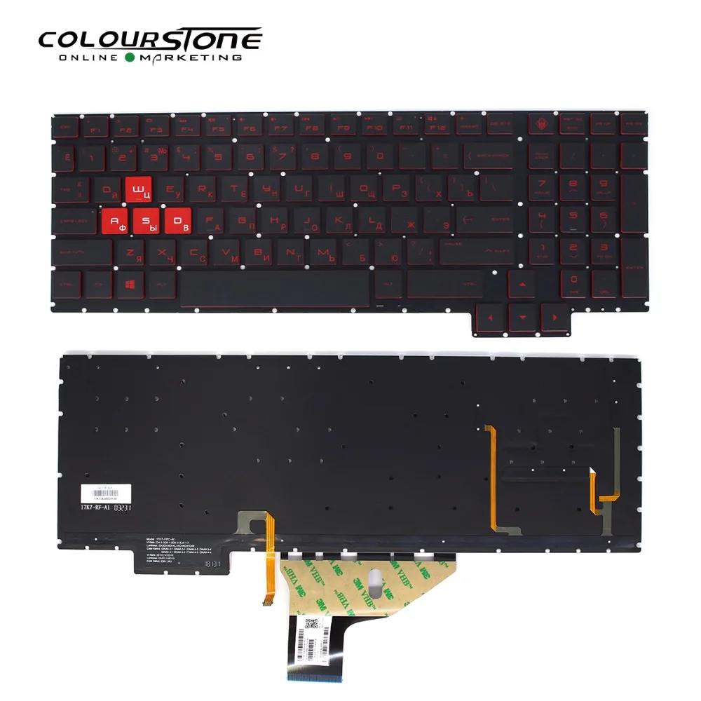 15 CE RU Клавиатура для ноутбука HP Omen CE010CA CE020CA CE030CA CE051NR Русская клавиатура с