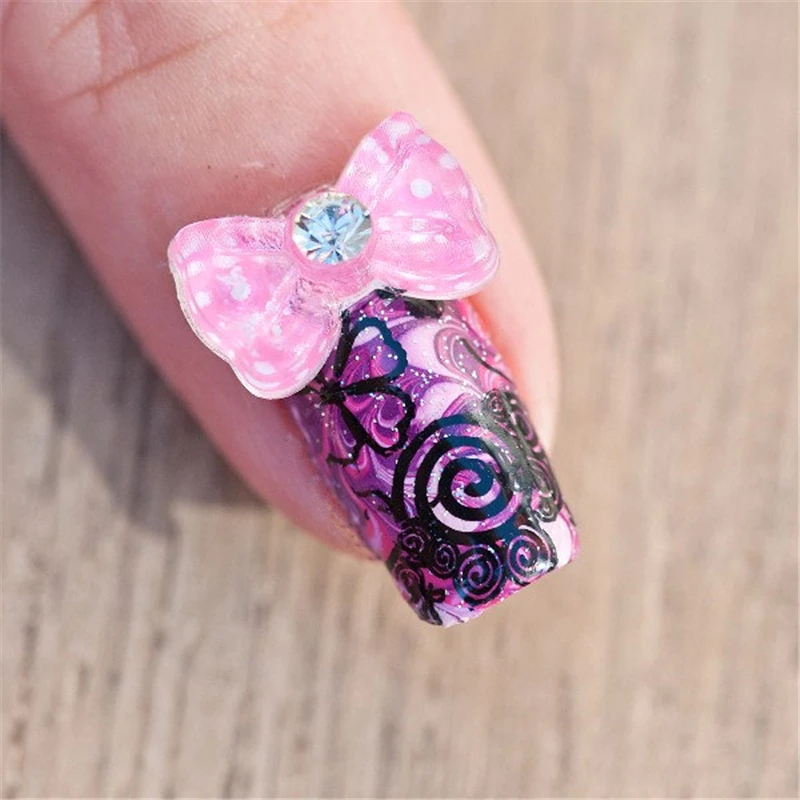 BORN PRETTY Butterfly Design Color Nail Stamp Plate Image Art Stamping Manicure Template Pattern Printing Stencil Tool BP07 | Красота и