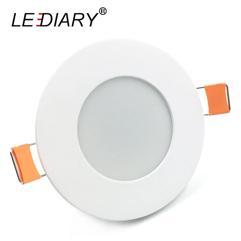 

LEDIARY Driverless LED Recessed Downlight 68-80MM Size Spot Lamp 3W/5W 220V Spotlight Bedroom Indoor Lighting