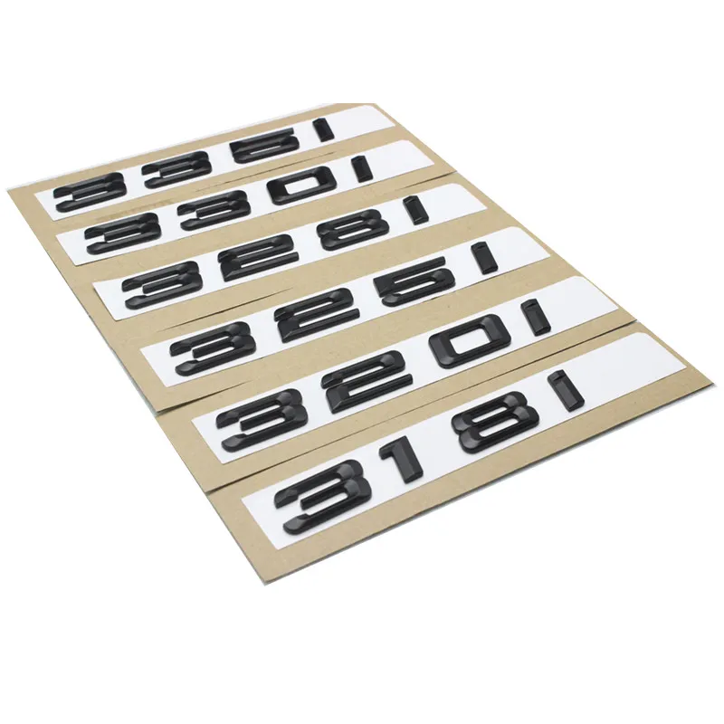 Тюнинг автомобиля матовый черный для BMW 3-series F30 F31 F34 E90 E46 316i 320i 325i 330i 335i задний