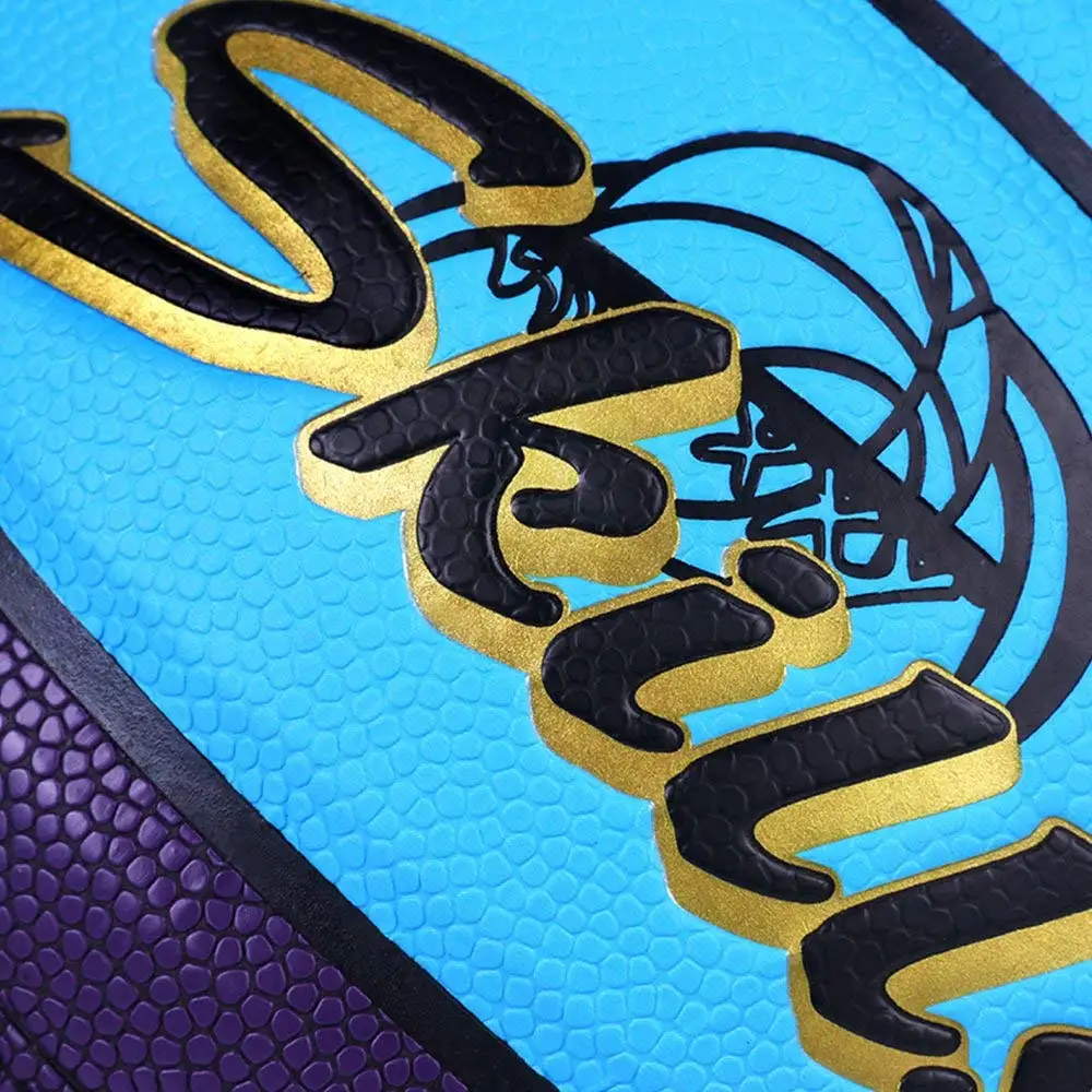 Kuangmi Multicolor Kids Game Basketball Women Men Shooting Trainer Ball Official Size 5 Outdoor Indoor Training Street ball|shooting