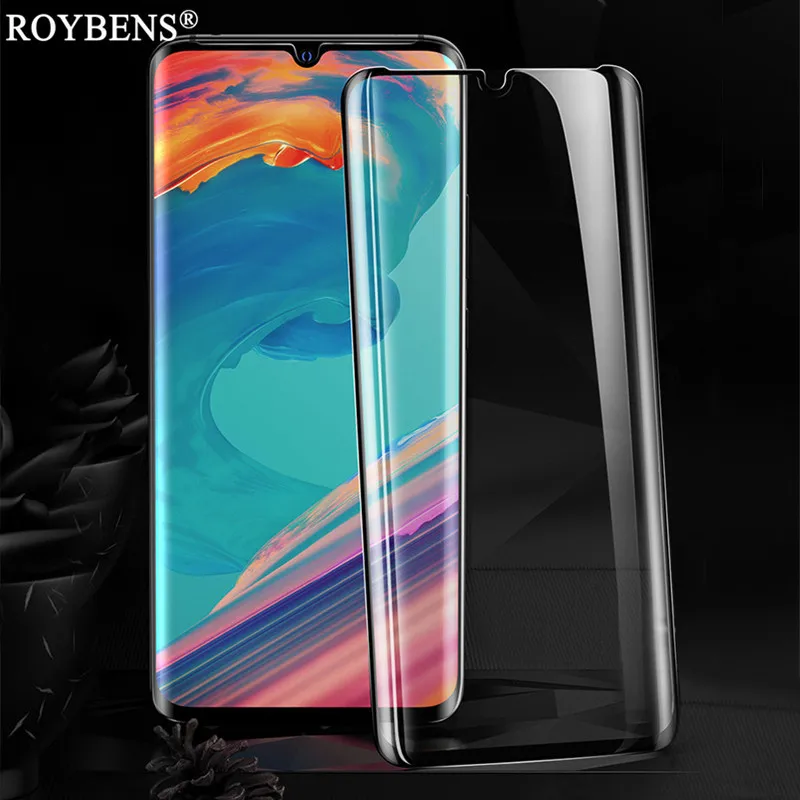 Для huawei P30 Pro закаленного Стекло 5D с загнутыми краями на весь экран Экран