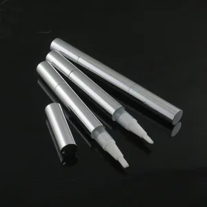 3 мл Серебряная пластиковая Косметическая ручка для блеск-бальзам для губ Тушь для ресницжидкость для растушевки ресницпятнаудаление волос ногтей Отбеливание зубов