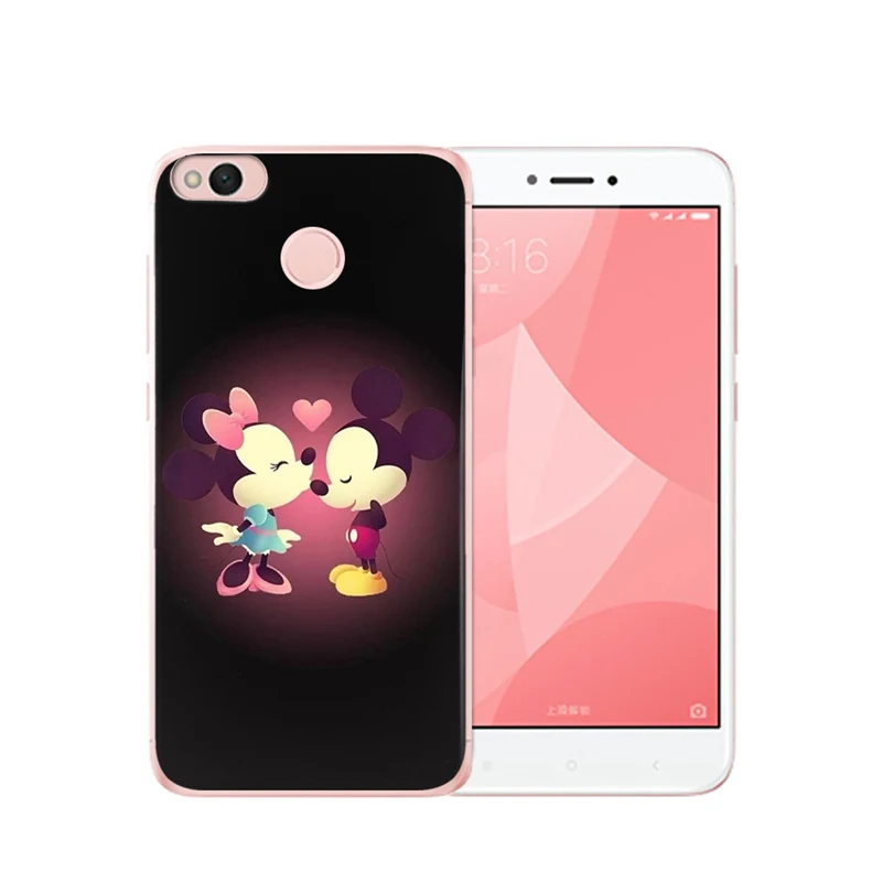 Для Xiaomi Redmi mi 3S Pro 4X 4A 5A 5 Plus Note 3 4 6 6A A1 5X A2 6X 8 Lite чехол ckey Мышь в форме животных милый