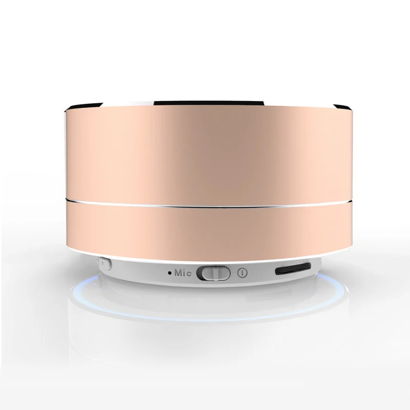 Ubit металлическая колонка с Bluetooth С микрофоном Hands-free звонков Портативный