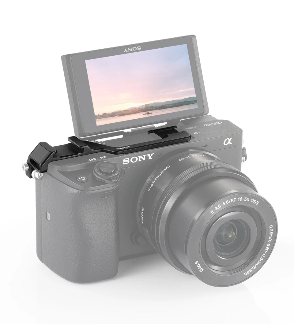 Пластина перемещения для холодного башмака SmallRig DSLR камера для sony A6300/A6400 камера для Vlog микрофон монитор крепление BUC2317