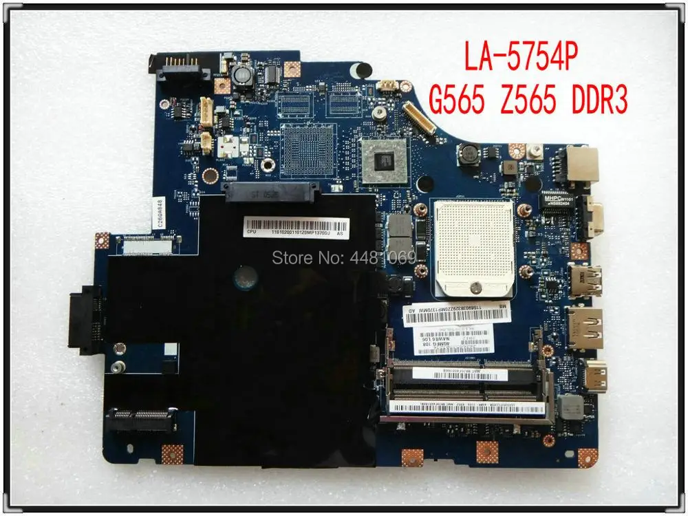 Материнская плата для Lenovo G565 Z565 материнская ноутбука тестовая G565|Материнские