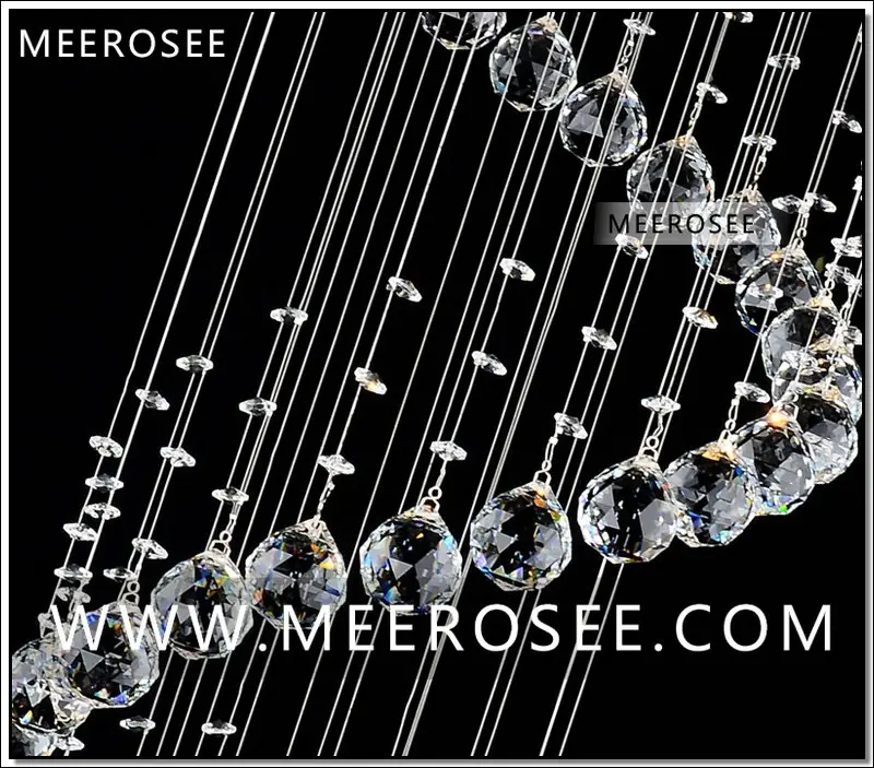 en Ucuz Ücretsiz Kargo Uzun Spiral Kristal Tavan Lambası/lamba/aydınlatma Armatürü Için Merdiven/fuaye/koridor Hazır Stok