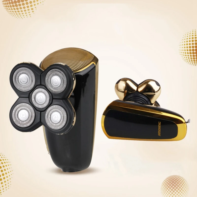 Jinding Jd - 608 Electric Shaver For Men Hair Trimmer Rechargeable 3D Floating Head Five-Blade Razor Shaving Machine | Бытовая техника