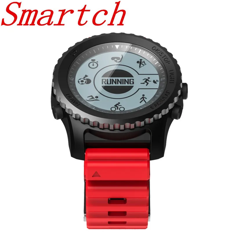 Smartch S968 gps спортивные Смарт часы IP68 Водонепроницаемый сна/монитор сердечного
