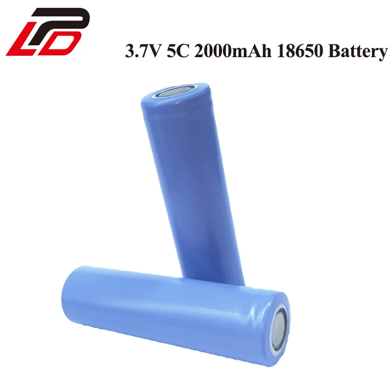 Перезаряжаемая батарея 3 7 V Li Ion 2600mAh 5C ток разряда литий ионные 18650 батареи для