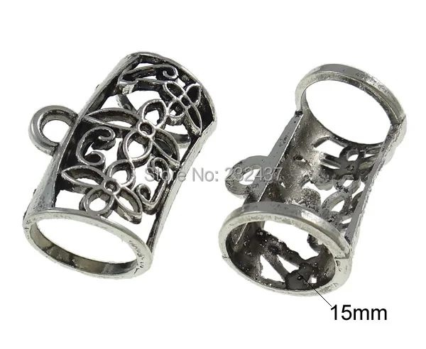Free shipping!!!Zinc Alloy Bail Beads 2014 new fashion girl antique silver color plated nickel lead &amp cadmium free | Украшения и