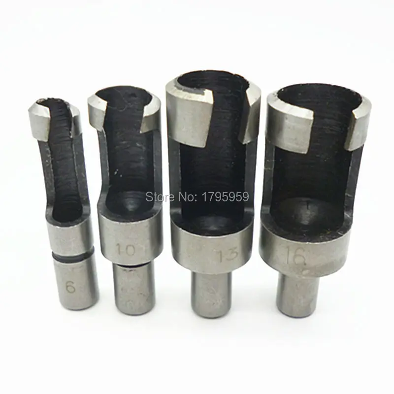 4 шт. резец для дерева инструмент резки столярные сверла 6/10/13/16 мм