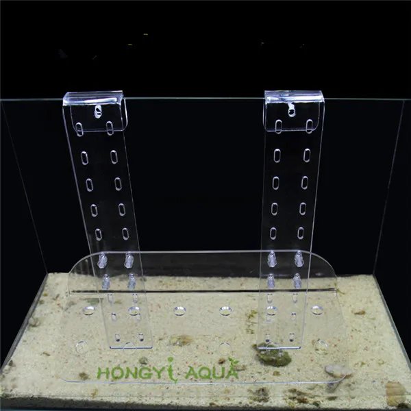 

1 piece plastic coral hook coral racks coral base broken stent coral frag stand coral bracket 12/18/33 holes aquarium supplies