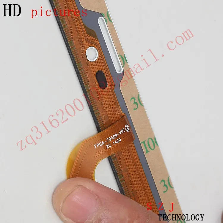 7," дюймовый FPCA-79A09-V02 емкостный сенсорный экран панель дигитайзер стекло