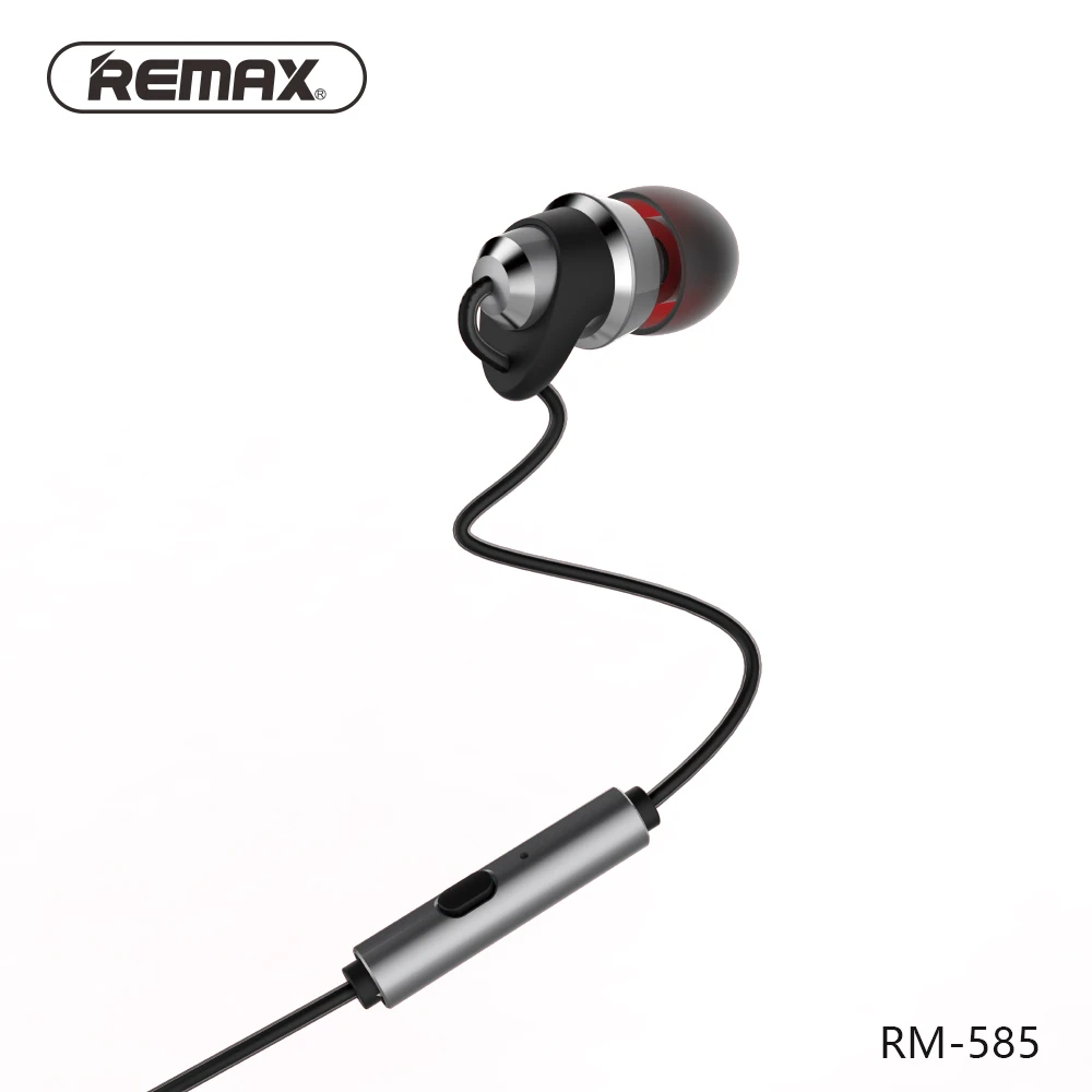 Remax наушники с микрофоном Поддержка управления музыкой для ПК смартфонов RM 585|remax