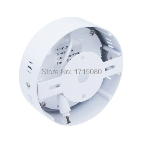 Светодиодсветильник панель с поверхностным креплением 6 Вт 85-265 В переменного