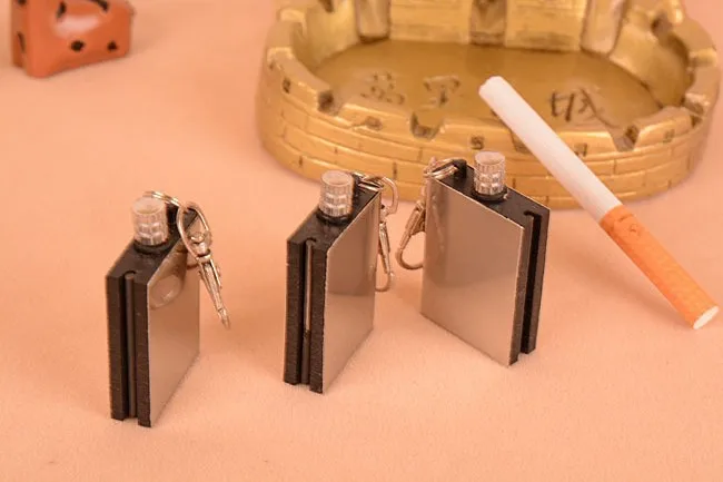 Новый Дизайн 20 шт./кор. Керосин Зажигалка Брелок Авто прикуриватели новые