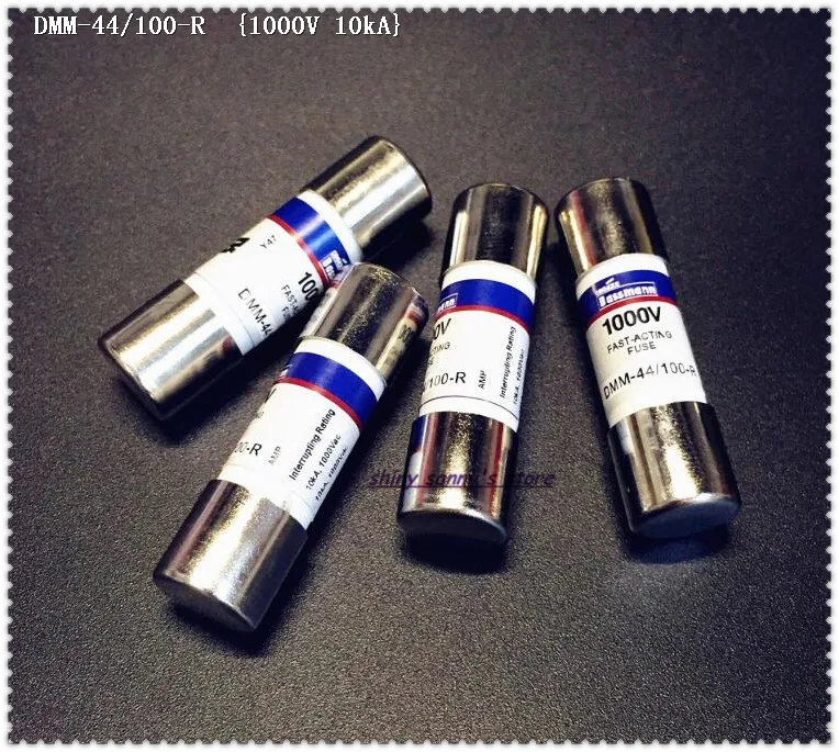 Быстродействующий керамический предохранитель для мультиметра, новинка, 2 шт./лот, 10x35 мм, фотоэлемент/100-R, фотоэлемент/100-R, 1000 мА, в, 10 кА
