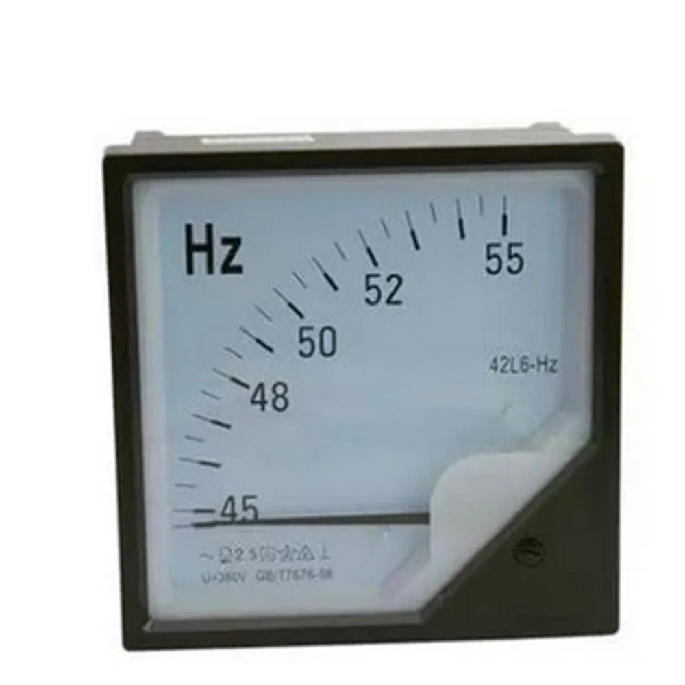

1 шт. 42L6-HZ 100V 220V 380V 45-55HZ указатель частоты