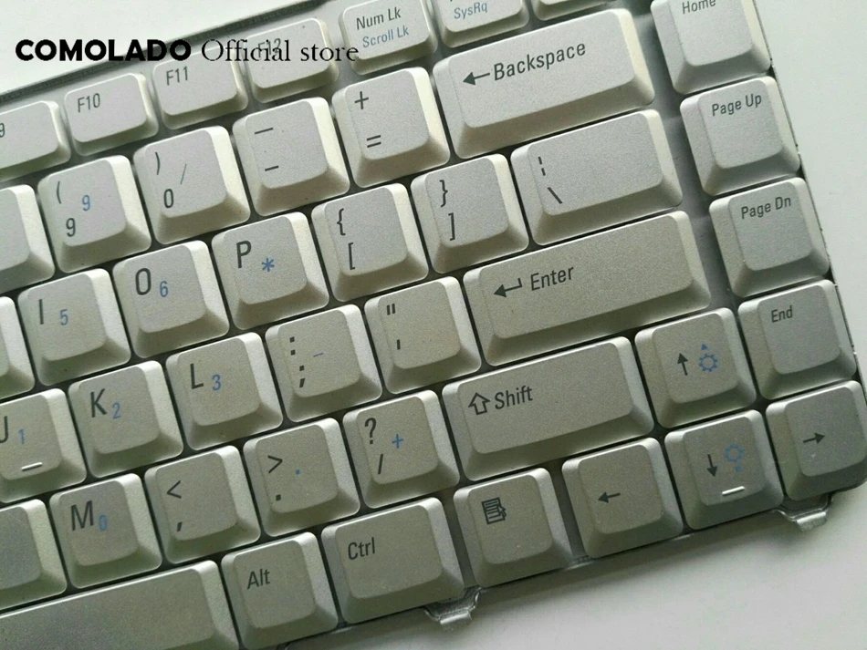 Английская Клавиатура США для LENOVO 1525 M1330 1420 1520 1330 V1500 PP25L Серебряная клавиатура