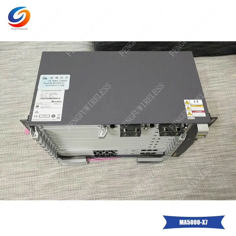 Самые горячие новые оригинальные Hua wei SmartAXMA5800T X7 OLT с 2 * MPLA управлением и