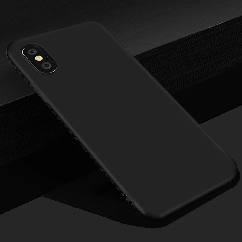Чехол для iPhone XS Max чехол s X S XR силиконовый матовый мягкий милый Оригинальный