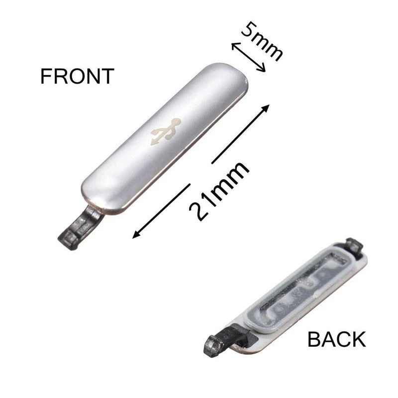 JINHF 1Set Mobile Cell Phone Dustproof Plug Replacement + Screw USB Charge Port Flap Cover for Samsung Galaxy | Мобильные телефоны