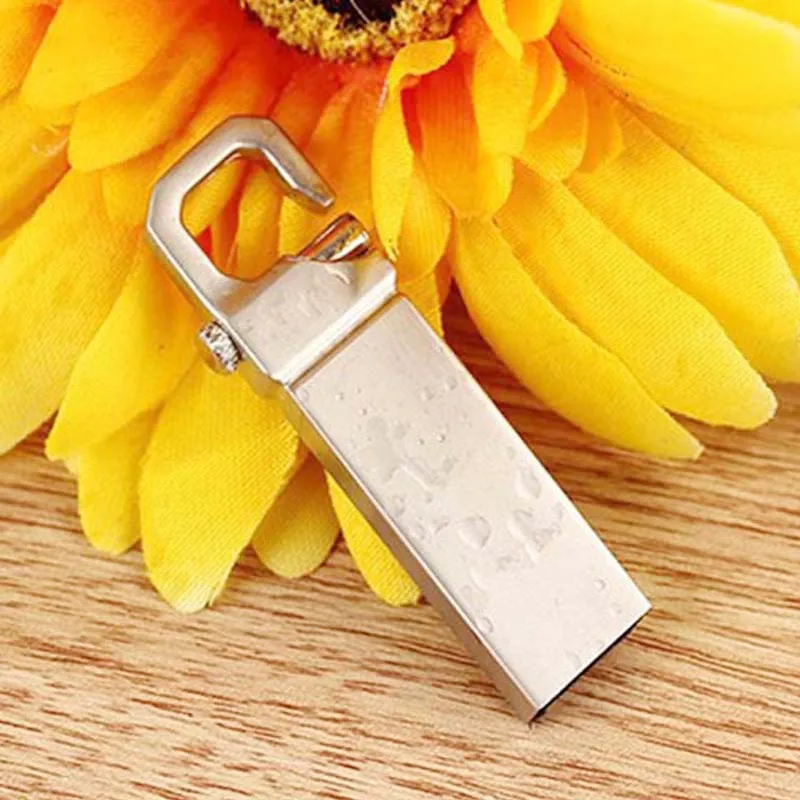 USB флеш-накопитель 32 ГБ Флешка 64 8 16 128 Гб водонепроницаемый металлический u-диск