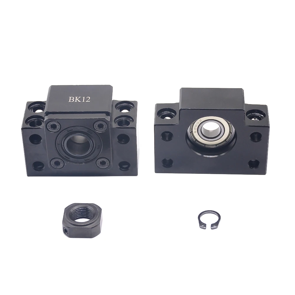SFU1605 концевая опора шарикового винта s 1 шт. BK12 + BF12 1605 1604 CNC части для SFU1604|end support|parts