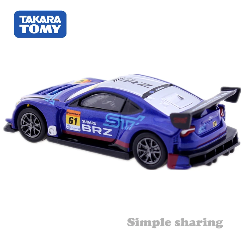 Takara Tomy TOMICA Premium No.18 Subaru BRZ R & D игрушечная спортивная машина 1:60 литый под давлением