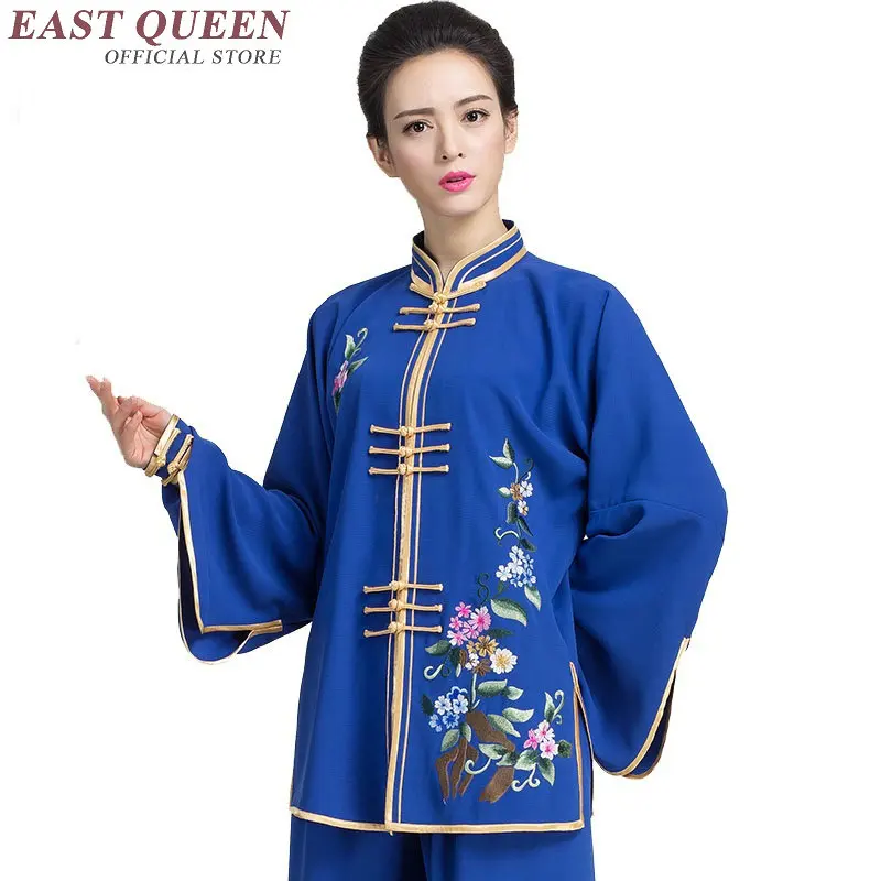 Китайская традиционная женская униформа Тай Чи костюм тай чи с вышивкой боевые