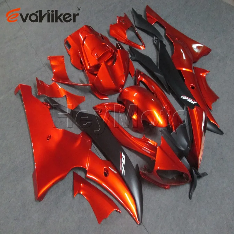Мотоцикл обтекатель для YZF R6 2008 2009 2010 2011 2012 2013 2014 2015 2016 оранжевый ABS Корпус Комплект