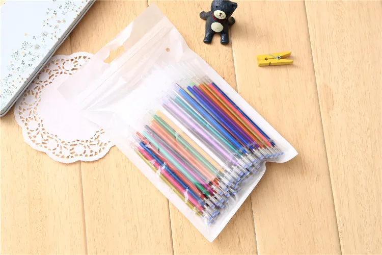 Гелевая ручка 100 цветов цветные карандаши многоцветные Набор сумок картины