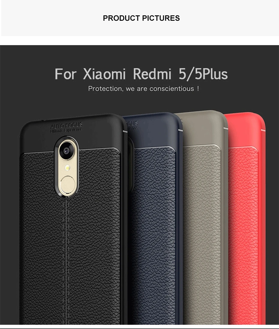 Модный противоударный мягкий чехол Mokoemi с рисунком личи 5,7 дюйма для Xiaomi Redmi 5, чехол для Xiaomi Redmi 5 Plus, чехол для телефона