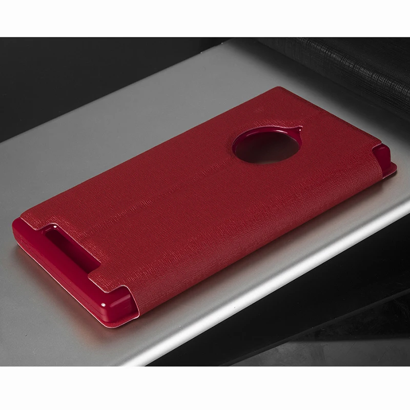 Чехол из искусственной кожи с окошком для Nokia Lumia 830 чехол Microsoft N830 задней панели