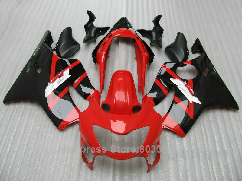 Красные комплекты для Honda CBR600 F4 1999 2000 / 99 00 (лучшее качество) cbr 600 комплект