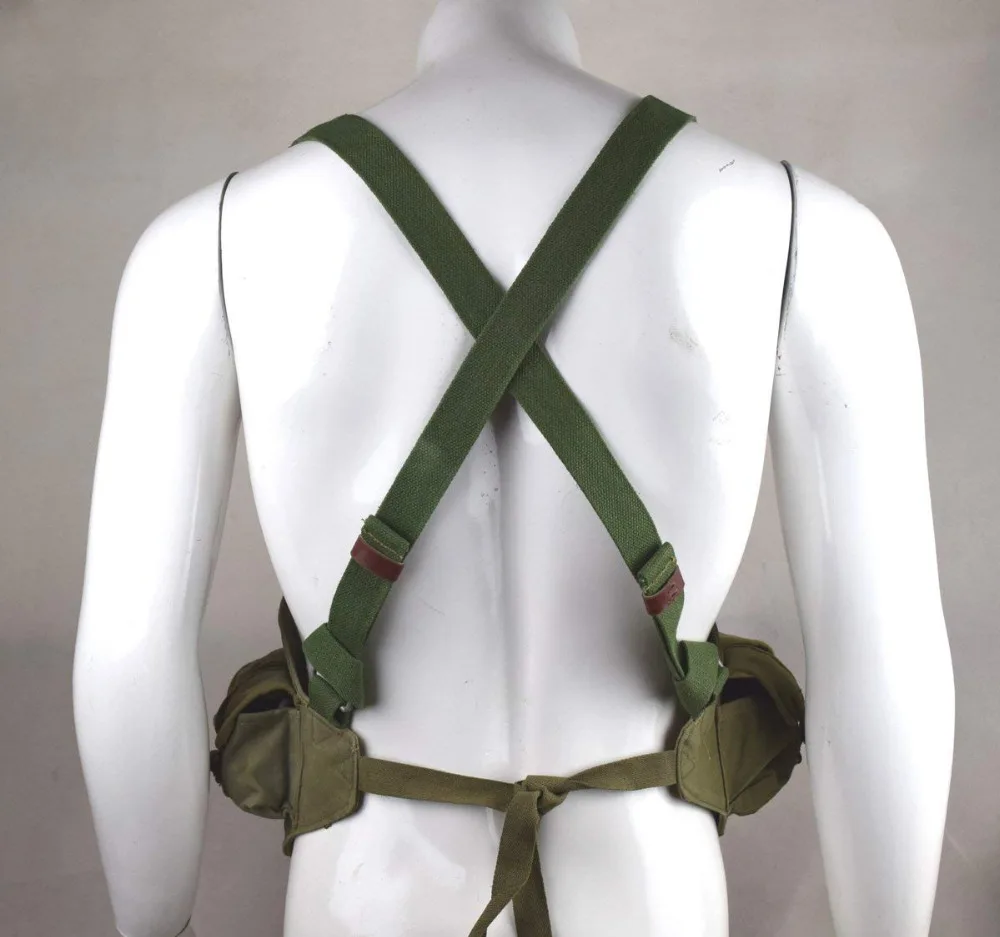 Оригинальный вьетнамский военный Китайский ТИП 56 AK Chest Rig Ammo Pouch F Rifle pouches мировой
