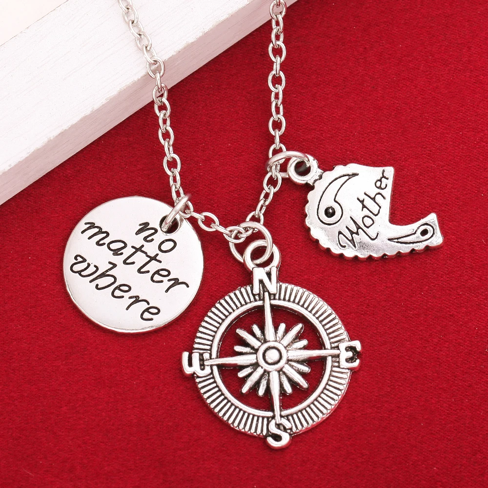 Двойное ожерелье для матери и дочери независимо от того где товар 2 половины