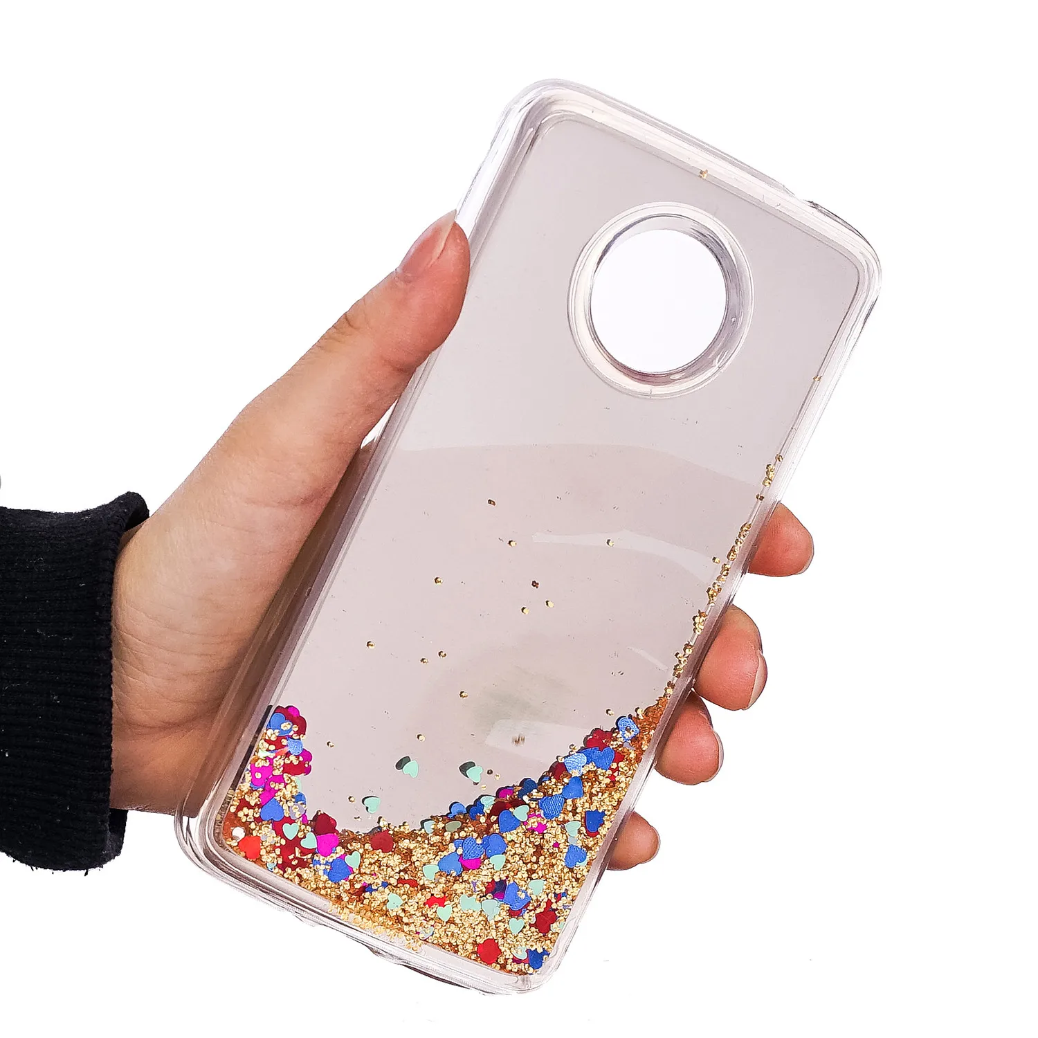 Чехол для Motorola Moto E4 E 4 Plus XT1771 бампер зыбучий песок мобильного телефона