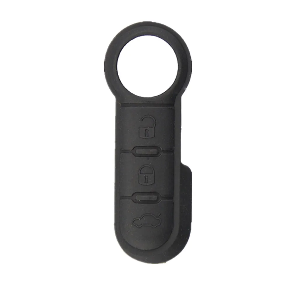 Key pad A OkeyTech, 3 кнопки, откидной складной Автомобильный ключ, оболочка для Fiat 500 Punto Ducato Stilo, Panda, пульт дистанционного управления, авто ключ, чехол, крышка, Fob SIP22 - Цвет: Key pad A