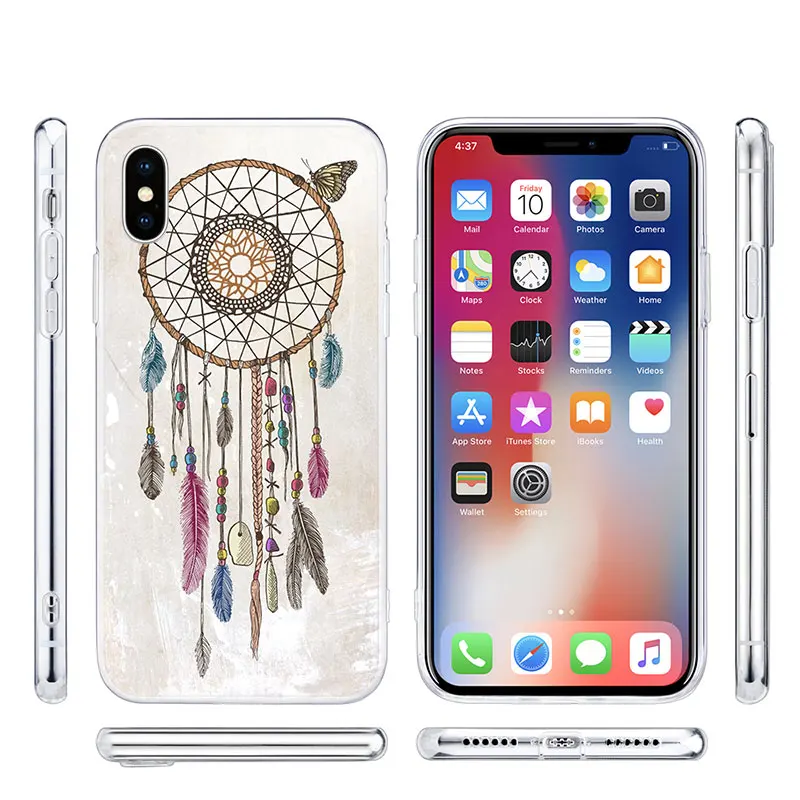 Модный силиконовый чехол lakota dream catcher для Apple IPhone 11 Pro XS Max X XR 7 8 6 6s Plus 5S SE мягкие