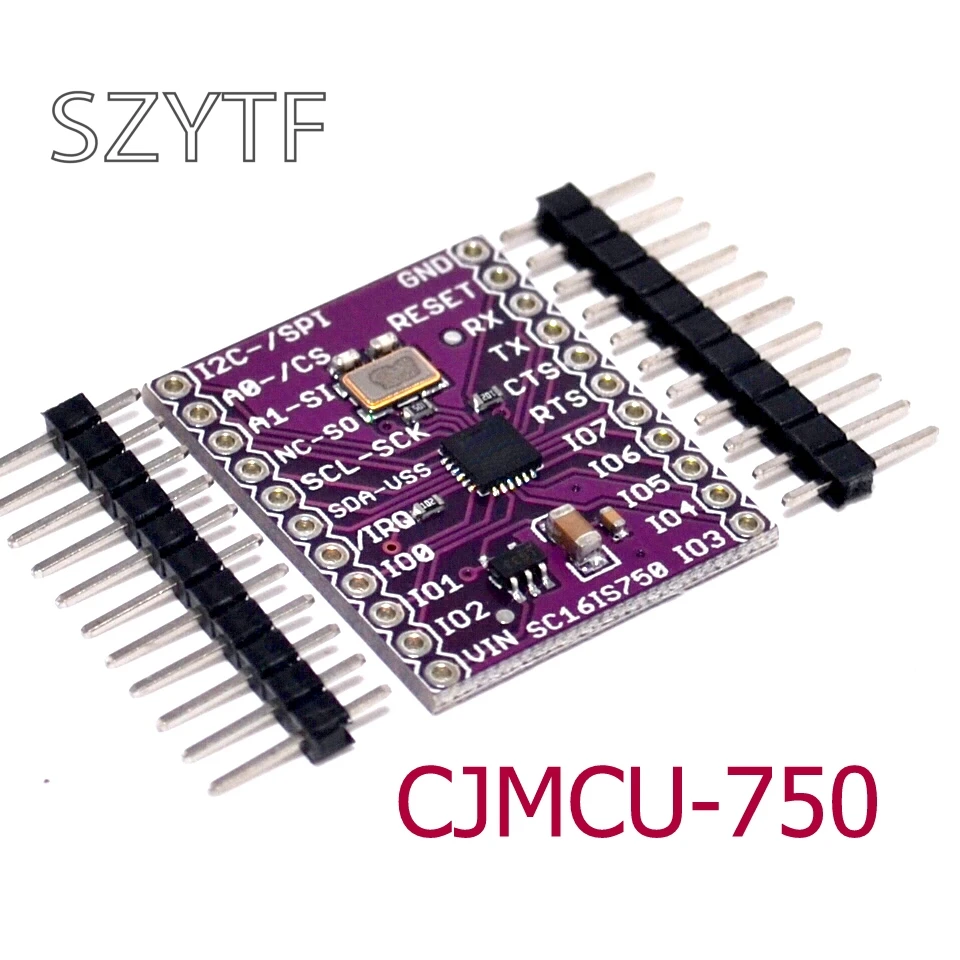 CJMCU-750 SC16IS750 одиночный UART с интерфейсом I2C-busSPI