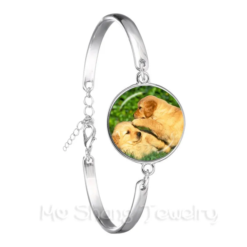 2018 новый модный милый Чихуахуа браслет с фигуркой собаки 18 мм стеклянный купол