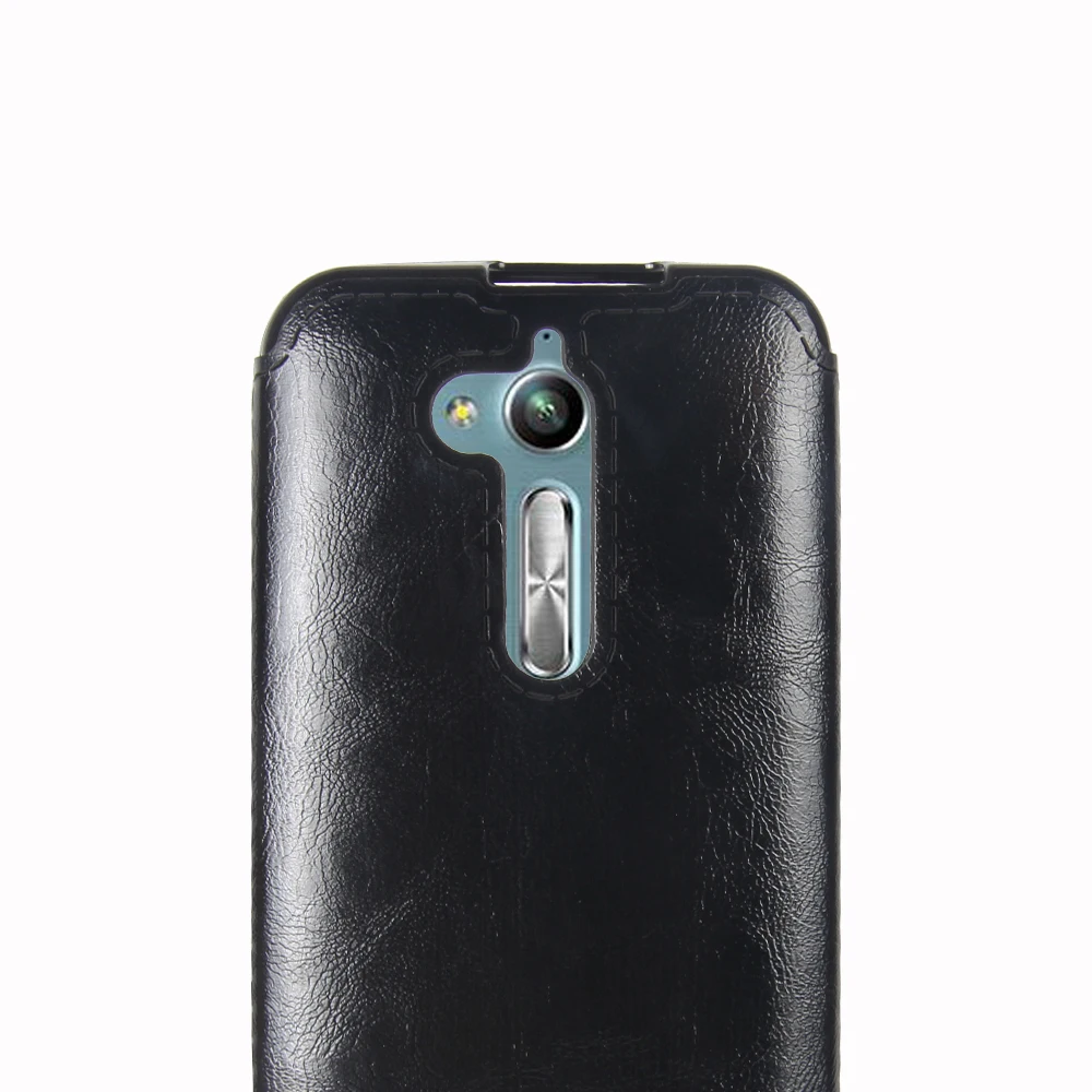 Чехол для Asus Zenfone Go ZB500KL 5 0 дюйма мягкий ТПУ искусственная кожа силиконовый чехол