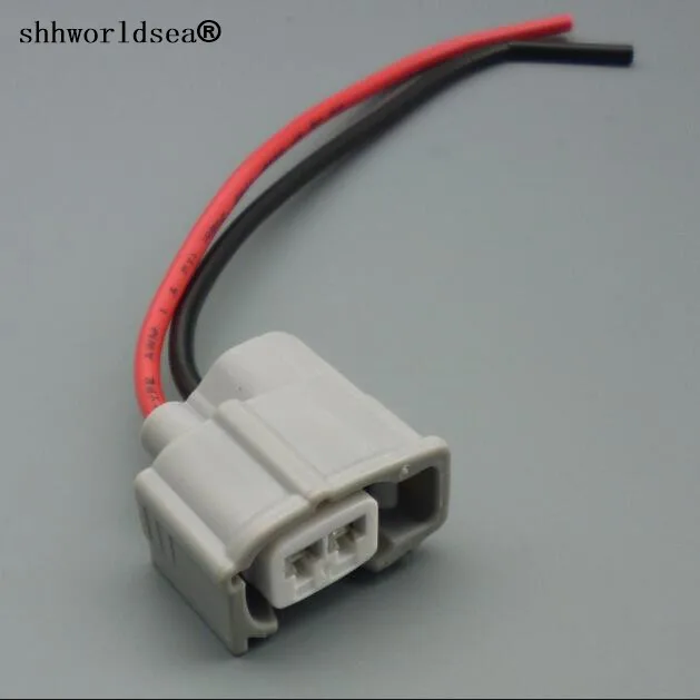 

shhworldsea 2 Pin Female Male Sensor Connector 2.2 mm plug Automotive wire connectors For Toyota Corolla 6189-0611 90980-11875