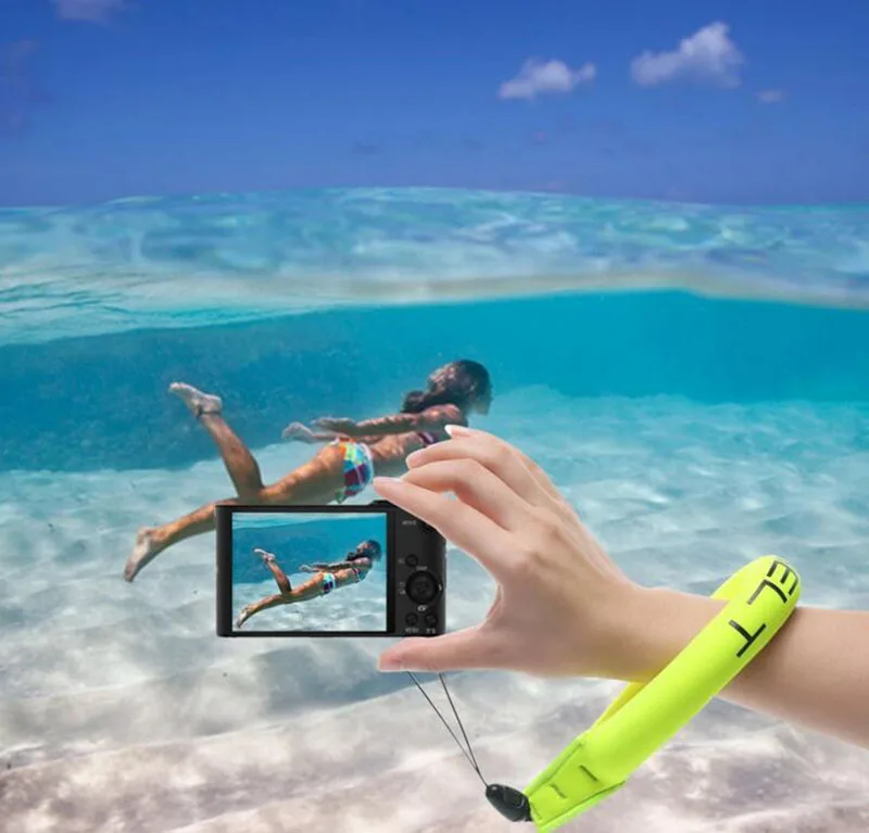 Плавная повязка на запястье для камеры плавающий ремешок губка поплавок