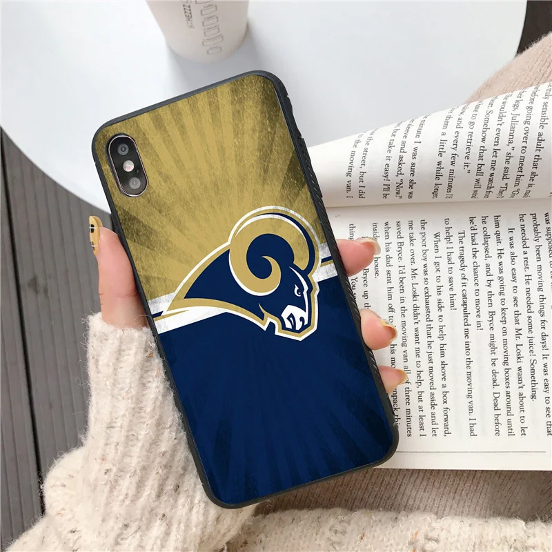 Yinuoda клуб Лос Анджелес Рэмс чехол для телефона NFL Джаред Гофф iPhone по номерам DIY