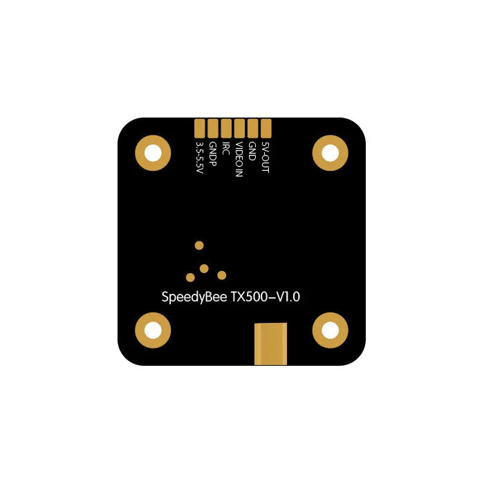 Встроенный микрофон SpeedyBee Speedy Bee TX500 SPEEDYBEE 5 8g 48CH 20/200/500 МВт видеопередатчик с