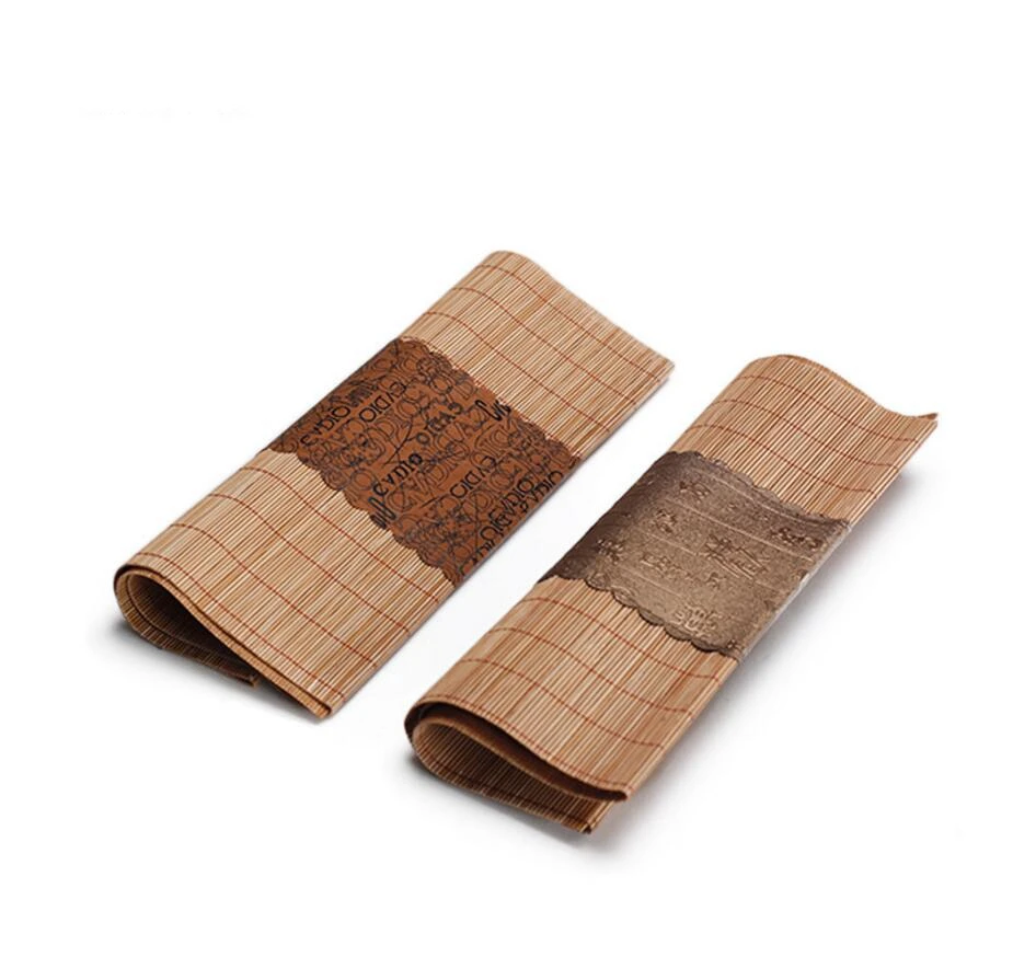 Натуральные Бамбуковые чайные коврики PINNY высококачественные бамбуковые